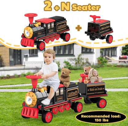 Ride On Train Set for Kids