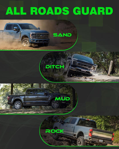 2 Pcs Truck Mud Flaps Fit for Ford F150 F250 F350 F450