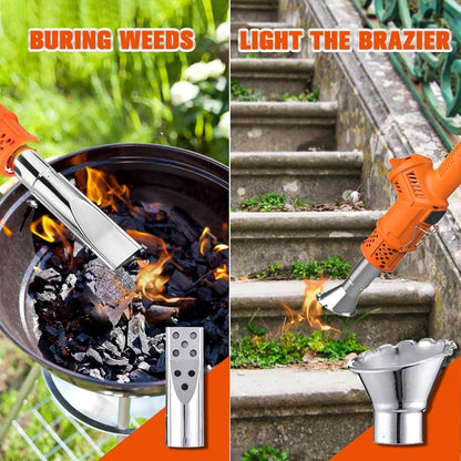 3-in-1 Electric Weed Burner Killer with Adjustable Temperature