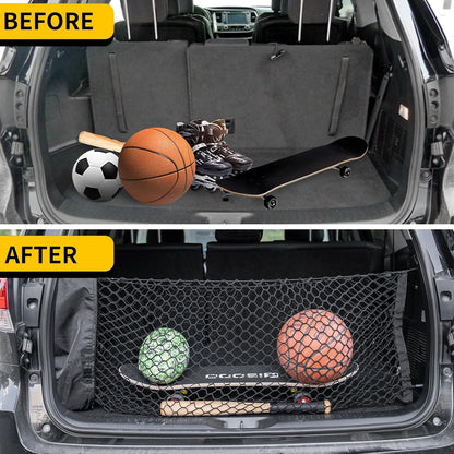 Double Layer Cargo Net Compatible with 2015-2025 Chevy Tahoe