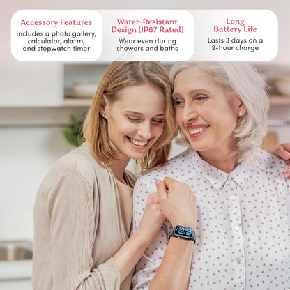 Senior GPS Smartwatch with Fall Detection