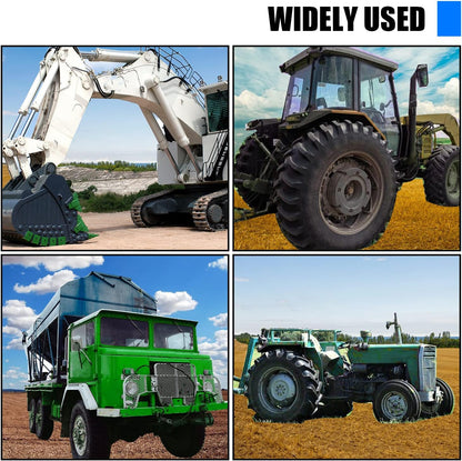 Bolt-On Bucket Grab Hook for John Deere Compact Tractors - Green Powder-Coated Steel Tow Hook