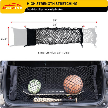 Double Layer Cargo Net Compatible with 2015-2025 Chevy Tahoe