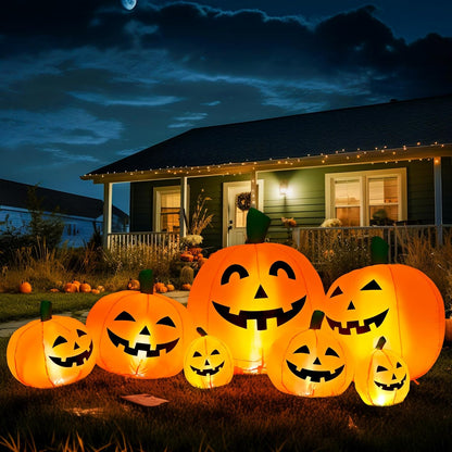 Halloween Inflatable Outdoor Decoration Pumpkin 7.5 FT