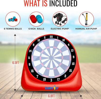Giant Inflatable Soccer Darts Game 6ft