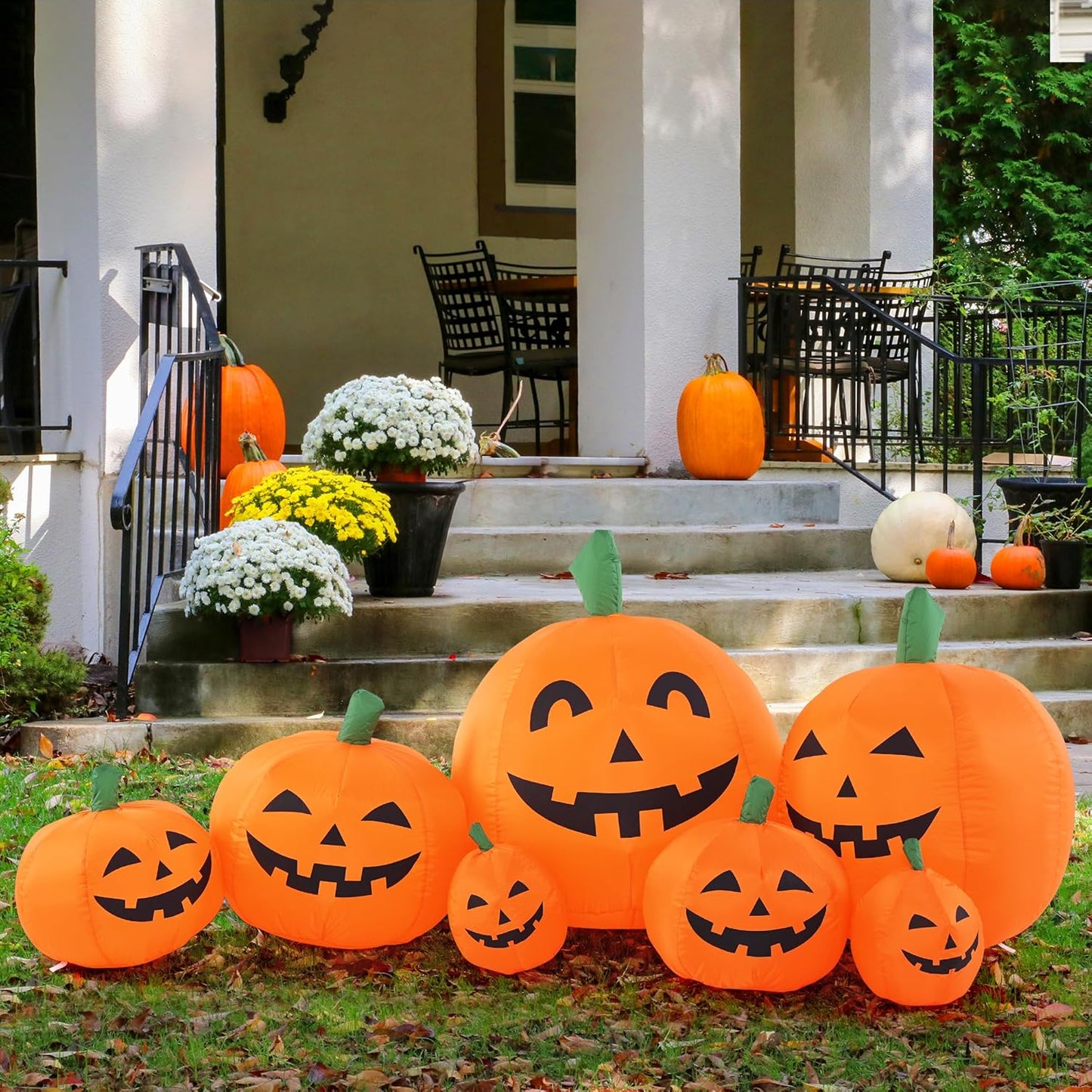 Halloween Inflatable Outdoor Decoration Pumpkin 7.5 FT