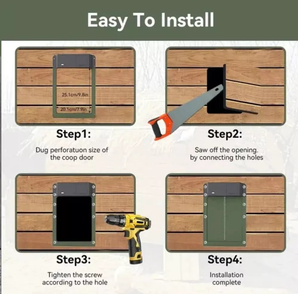 Automatic Chicken Coop Door