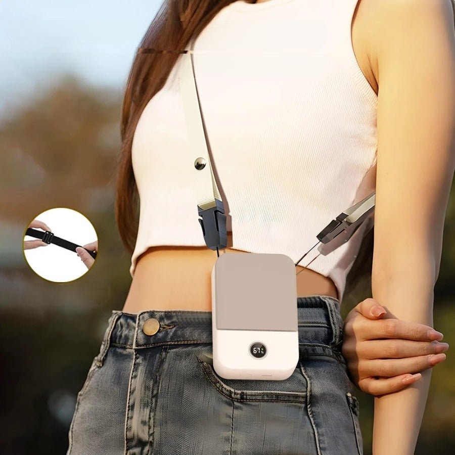 CoolioClip - Clip-On Portable Waist and Neck Fan