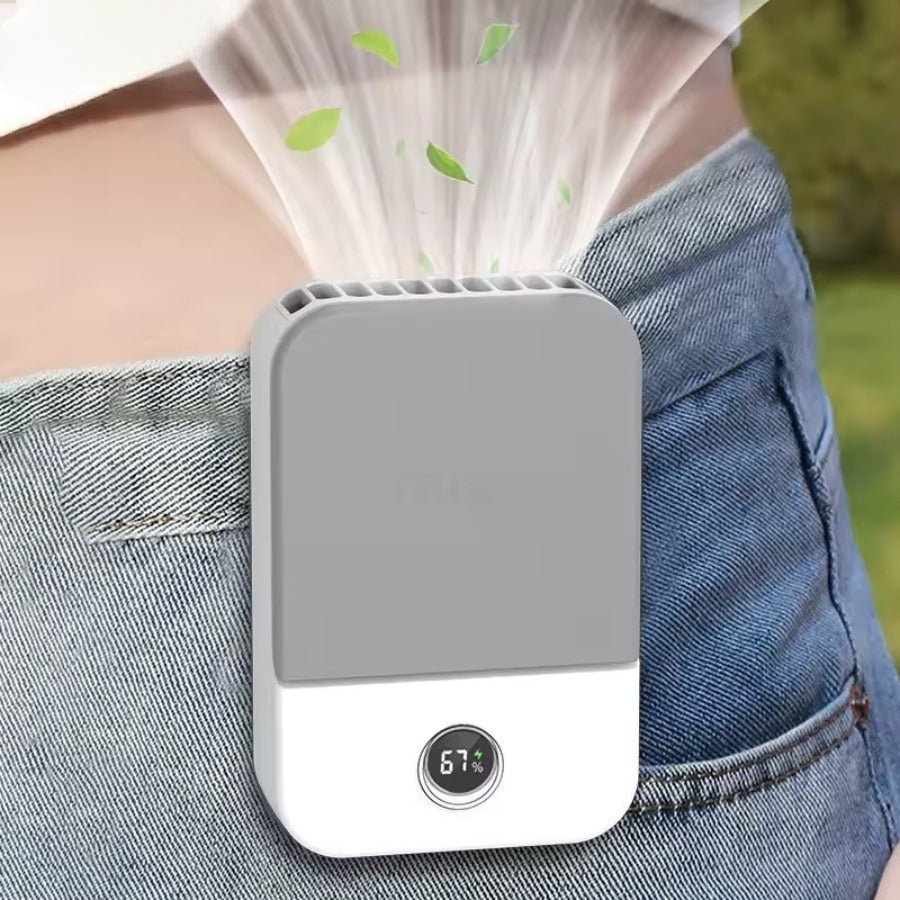 CoolioClip - Clip-On Portable Waist and Neck Fan