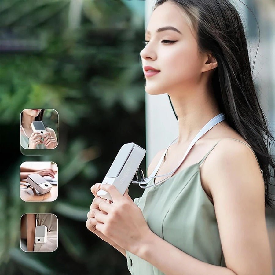 CoolioClip - Clip-On Portable Waist and Neck Fan