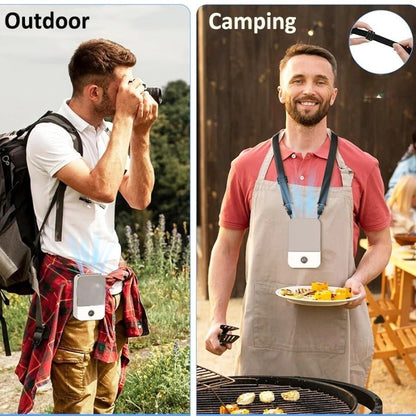 CoolioClip - Clip-On Portable Waist and Neck Fan