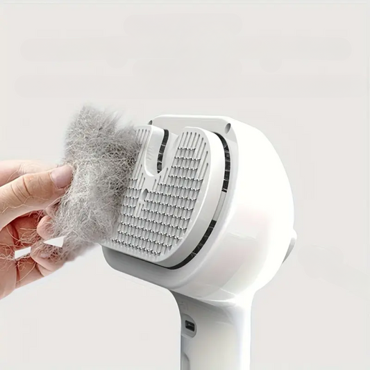 Electric Pet Grooming Comb – Steam Shedding Brush for Dogs and Cats
