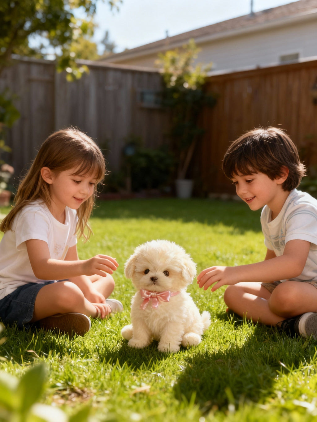 Interactive Robot Puppy Toy – Walks, Barks & Wags Tail, Plush Electronic Dog