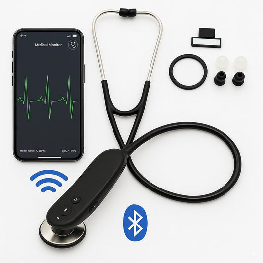 Premium Electronic Bluetooth Digital Stethoscope – Wireless & Intelligent