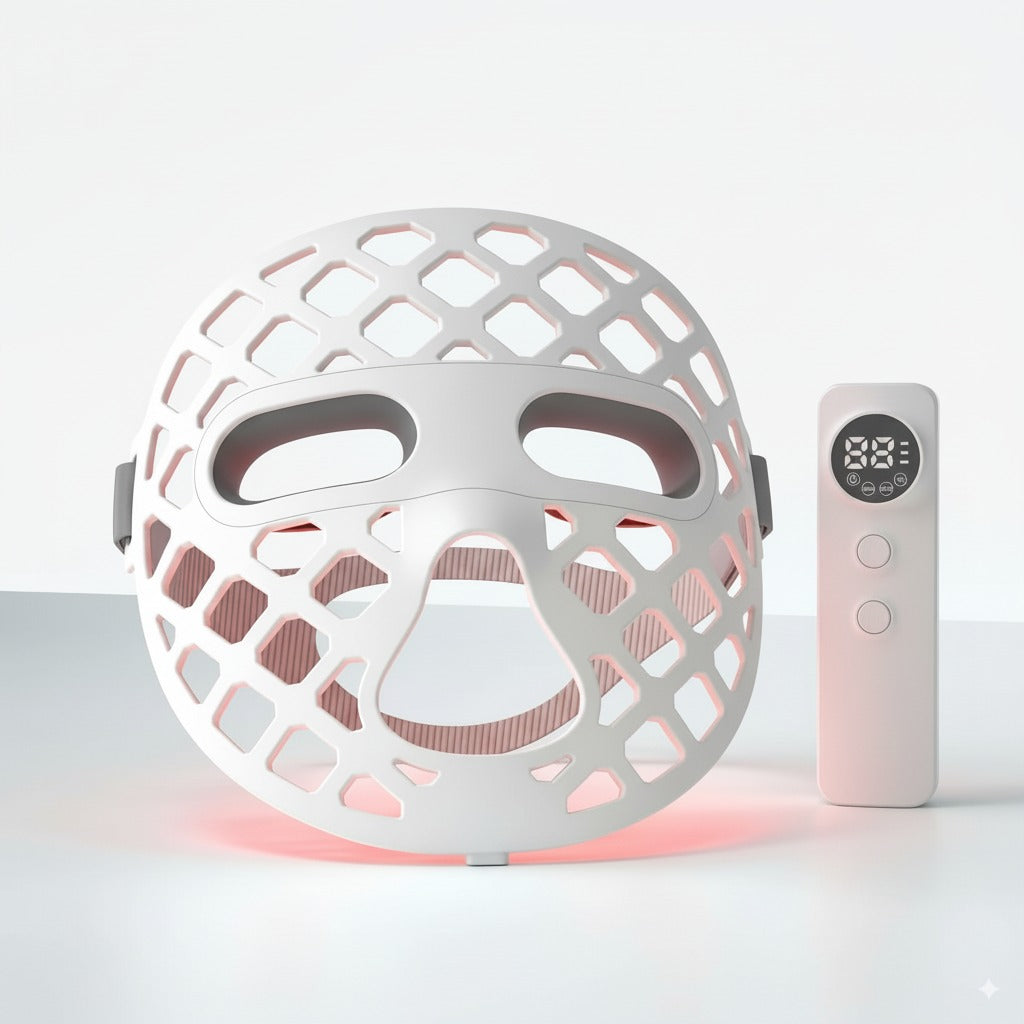 Beauty LED Therapy Mask – Red, Blue & Infrared Skincare Light