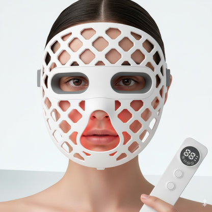 Beauty LED Therapy Mask – Red, Blue & Infrared Skincare Light