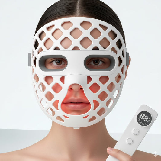 Beauty LED Therapy Mask – Red, Blue & Infrared Skincare Light