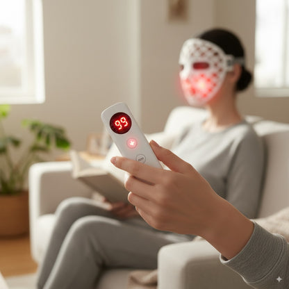 Beauty LED Therapy Mask – Red, Blue & Infrared Skincare Light