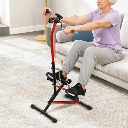Seated Foot & Arm Pedal Exerciser for Elderly