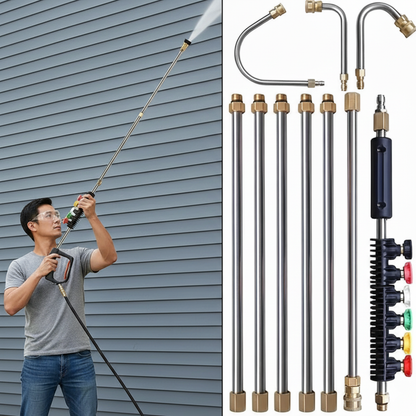 Telescoping Pressure Washer Wand Kit – Fits 4000 PSI Systems