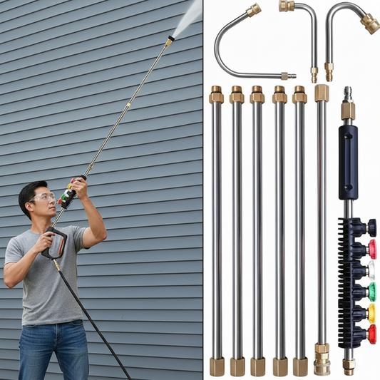 Telescoping Pressure Washer Wand Kit – Fits 4000 PSI Systems