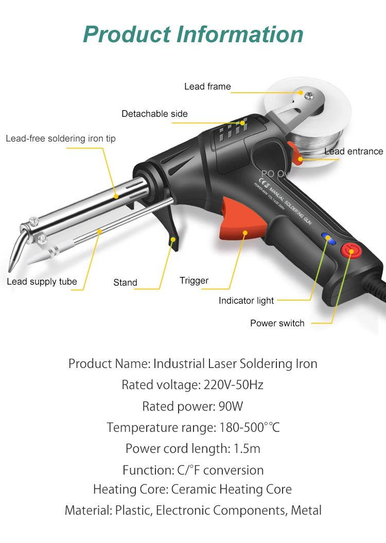 Handheld Laser Welding Machine – 20-Second Rapid Heat Welder & Cutter
