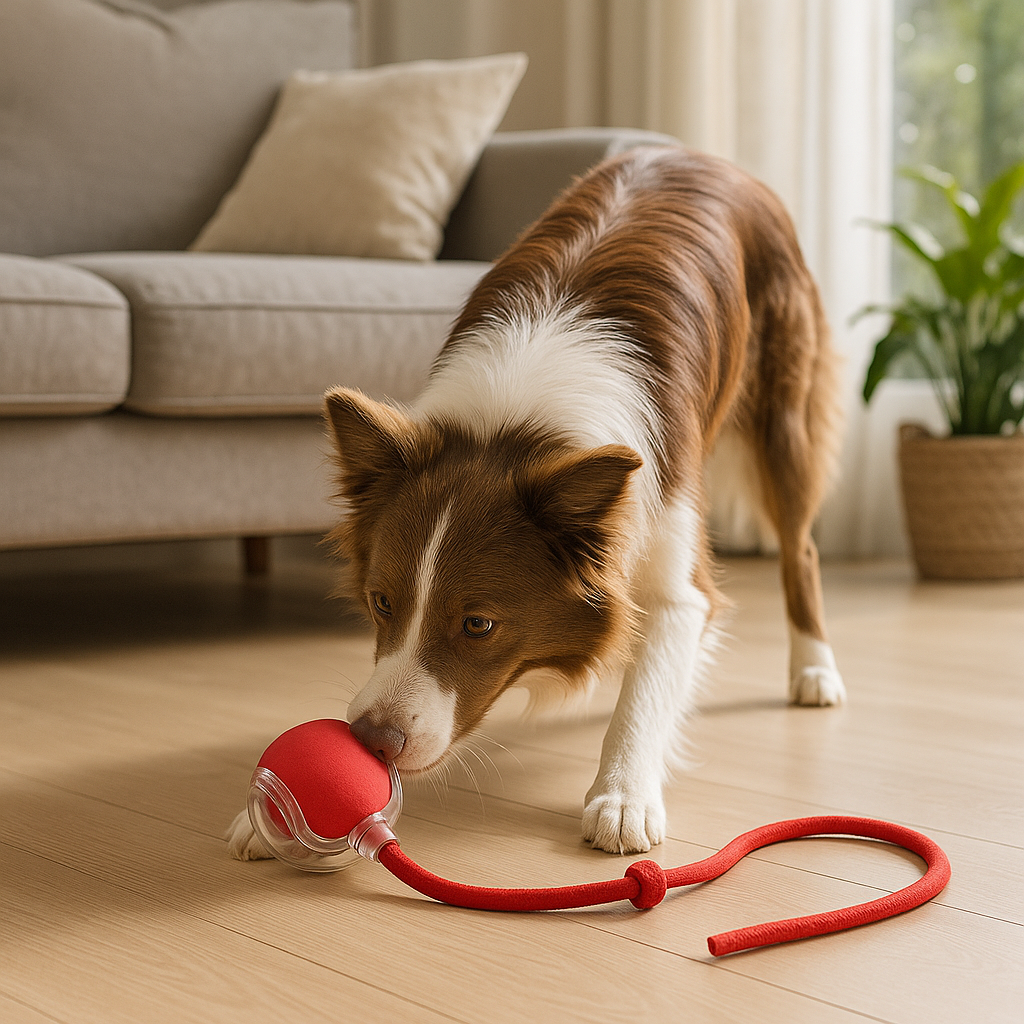 Interactive Rolling Ball Toy for Dogs