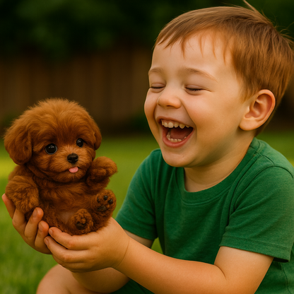 Interactive Dog Toy - Voice and Touch Responsive Robot Puppy with Realistic Movements