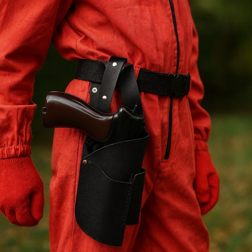 Kids Game Costume Scary Jumpsuit - Cosplay Mask Guard