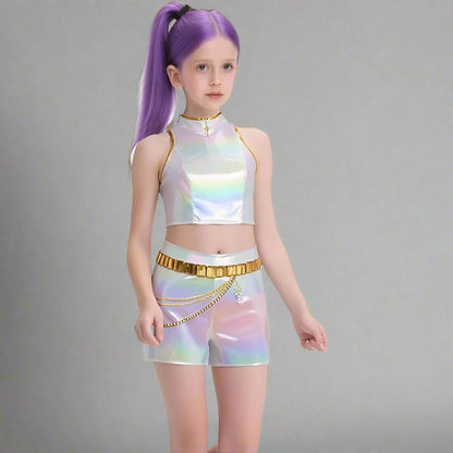 Kids Kpop Costume Idol Outfit