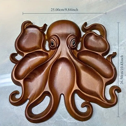 OctoBoard™ - Rustic Octopus Charcuterie Platter
