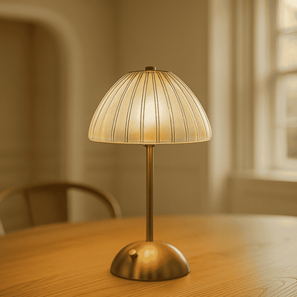 LumiCrystal Rechargeable LED Table Lamp