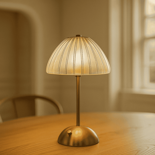 LumiCrystal Rechargeable LED Table Lamp