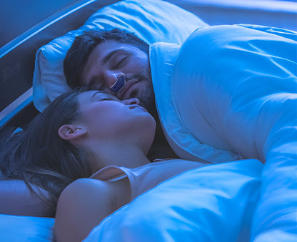Micro CPAP sleep apnea machine for travel and anti-snoring - CPAP alternative