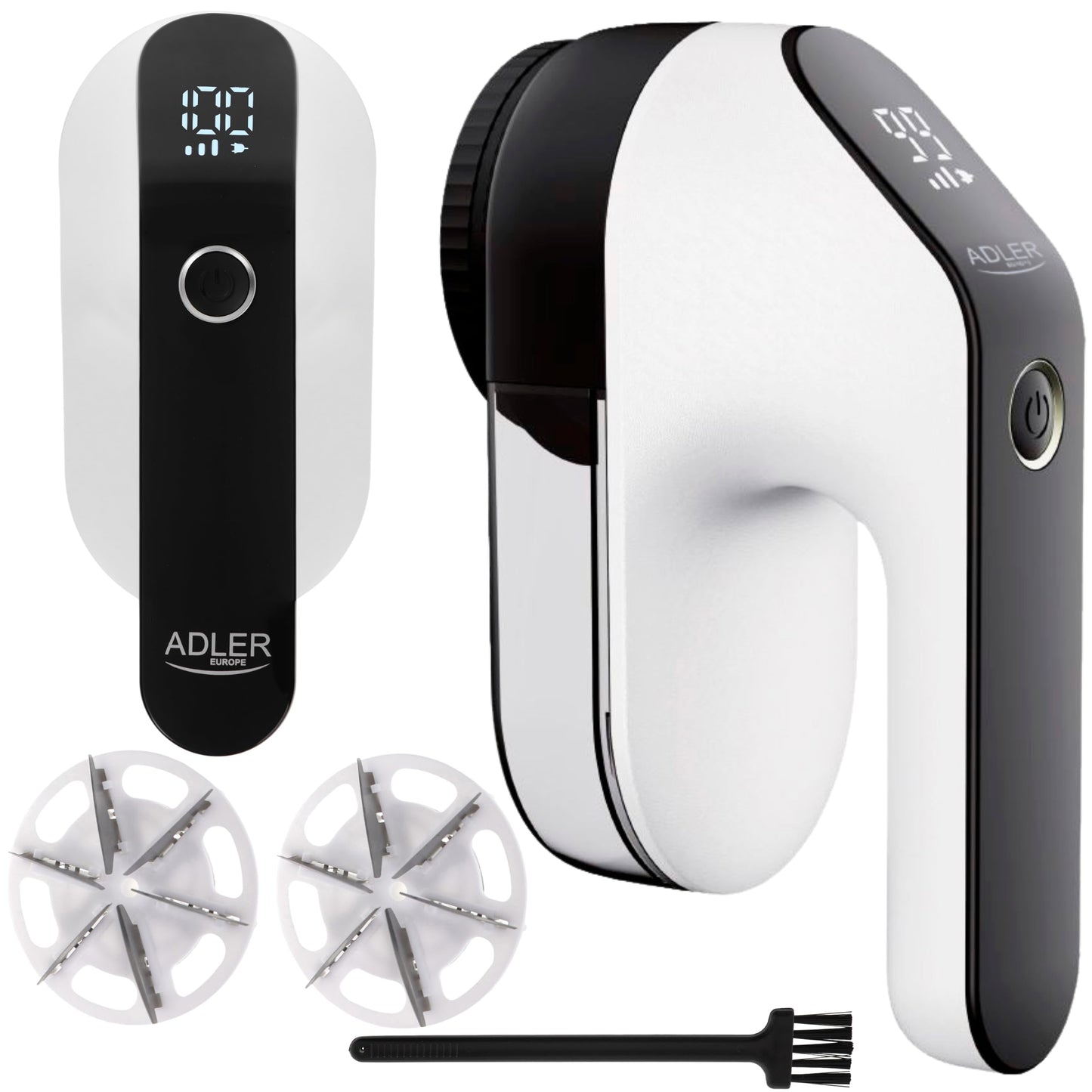 Commercial Fabric Hair Remover - 45W Lint Shaving Machine with 2 Speeds for Clothes, Sofa & Home Textile Restoration