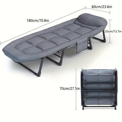 NapCloud - Camp Cot Portable Folding Bed