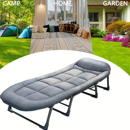 NapCloud - Camp Cot Portable Folding Bed