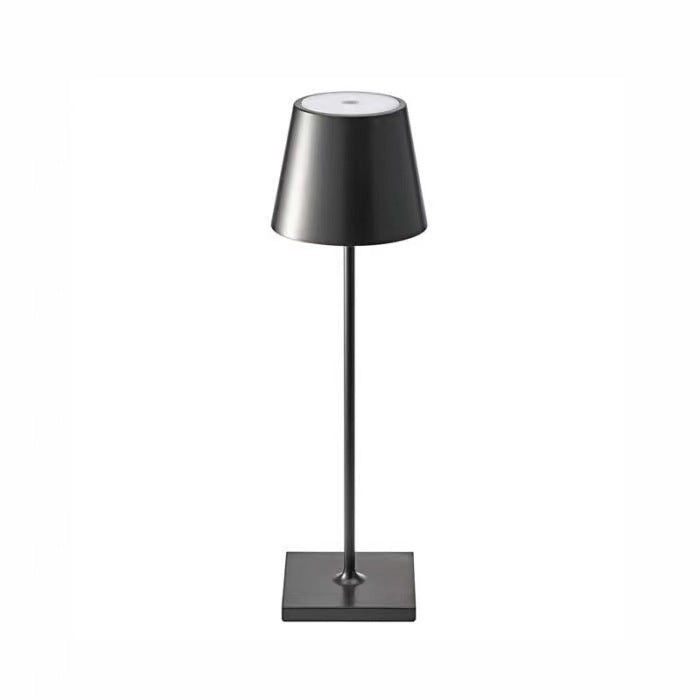 Aluminum Cordless Table Lamp – Rechargeable Touch Dimmable Portable Lamp