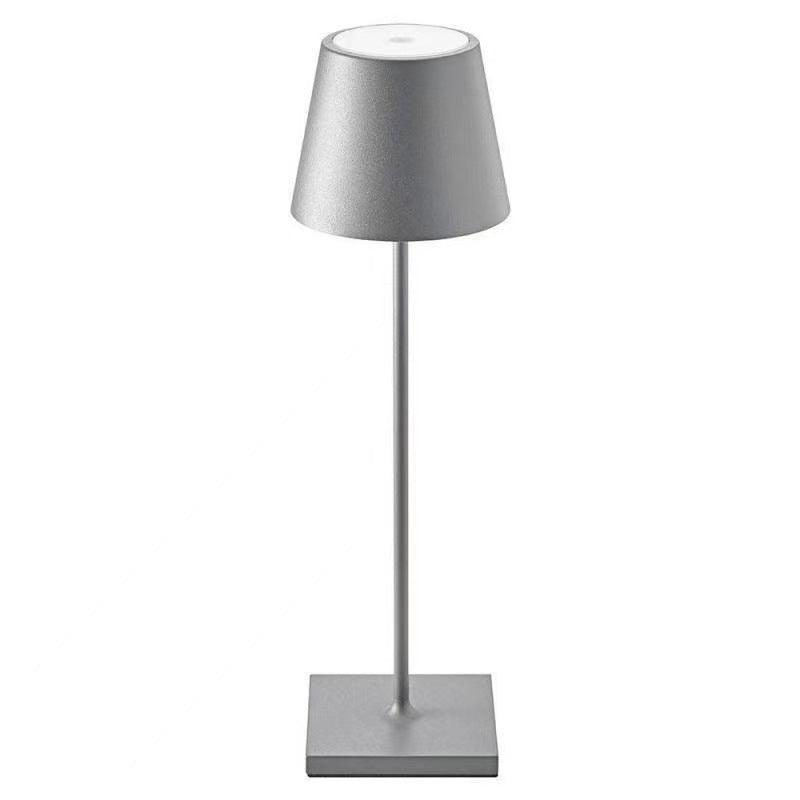 Aluminum Cordless Table Lamp – Rechargeable Touch Dimmable Portable Lamp