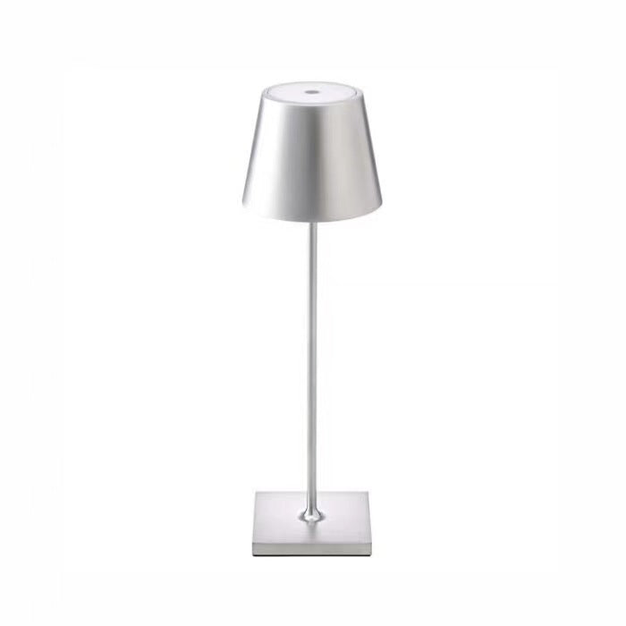 Aluminum Cordless Table Lamp – Rechargeable Touch Dimmable Portable Lamp