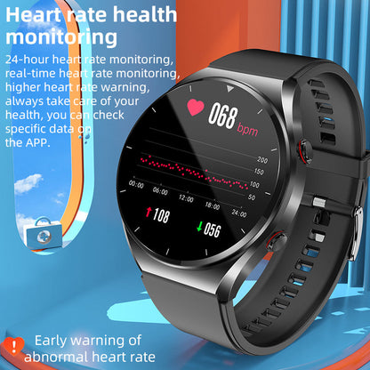 KL09 Health & Fitness Smartwatch - Heart Rate, Sleep & Body Temperature Monitor
