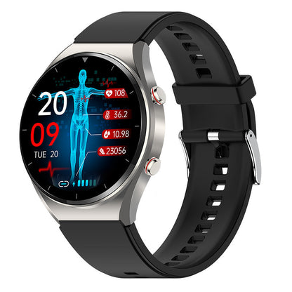 KL09 Health & Fitness Smartwatch - Heart Rate, Sleep & Body Temperature Monitor