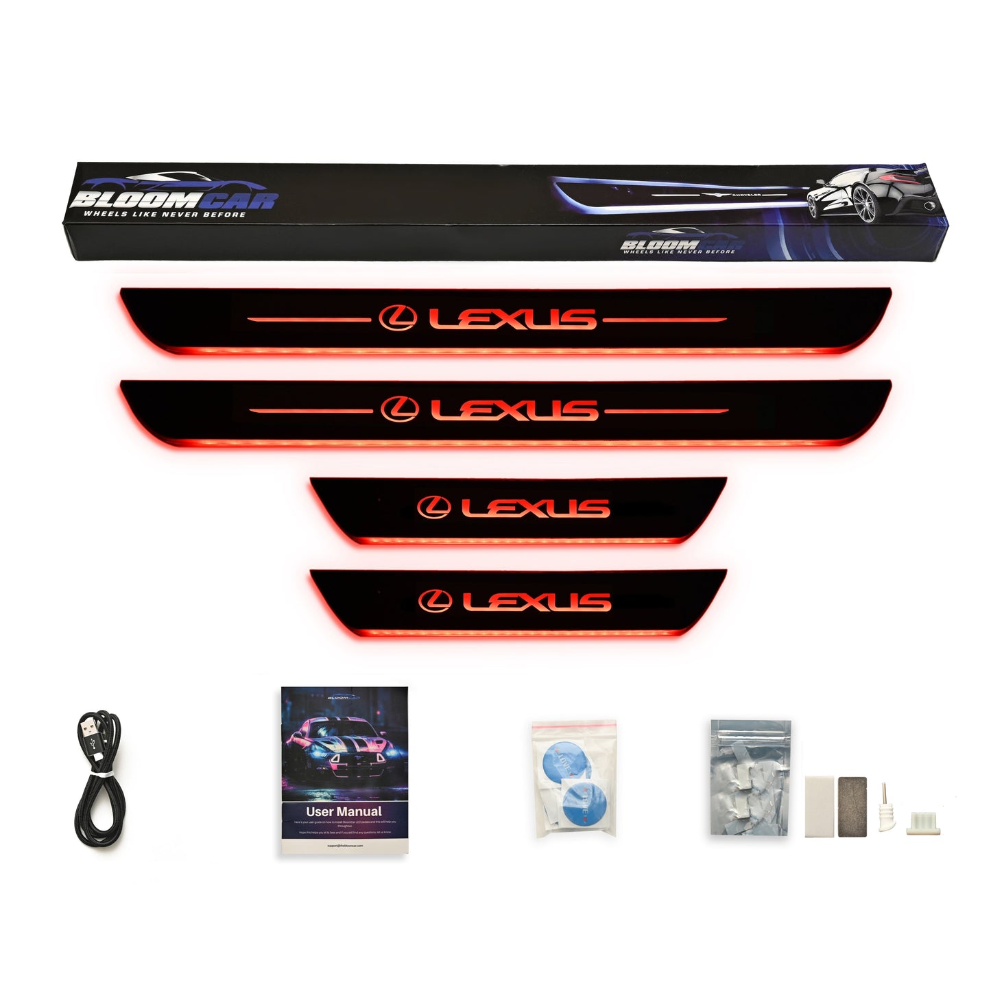 LED Car Door Sills Pro