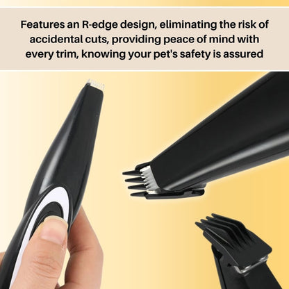 ZenPaw™ Quiet Pet Paw Trimmer | Precision Clippers for Dogs