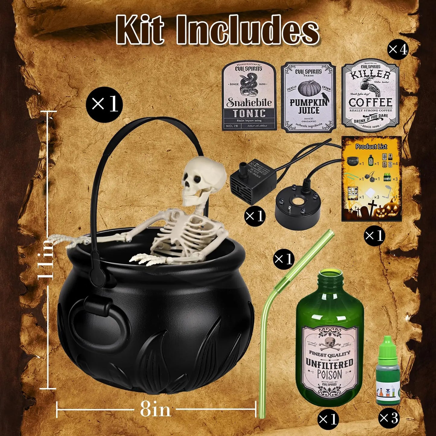 Cauldron Halloween Decorations