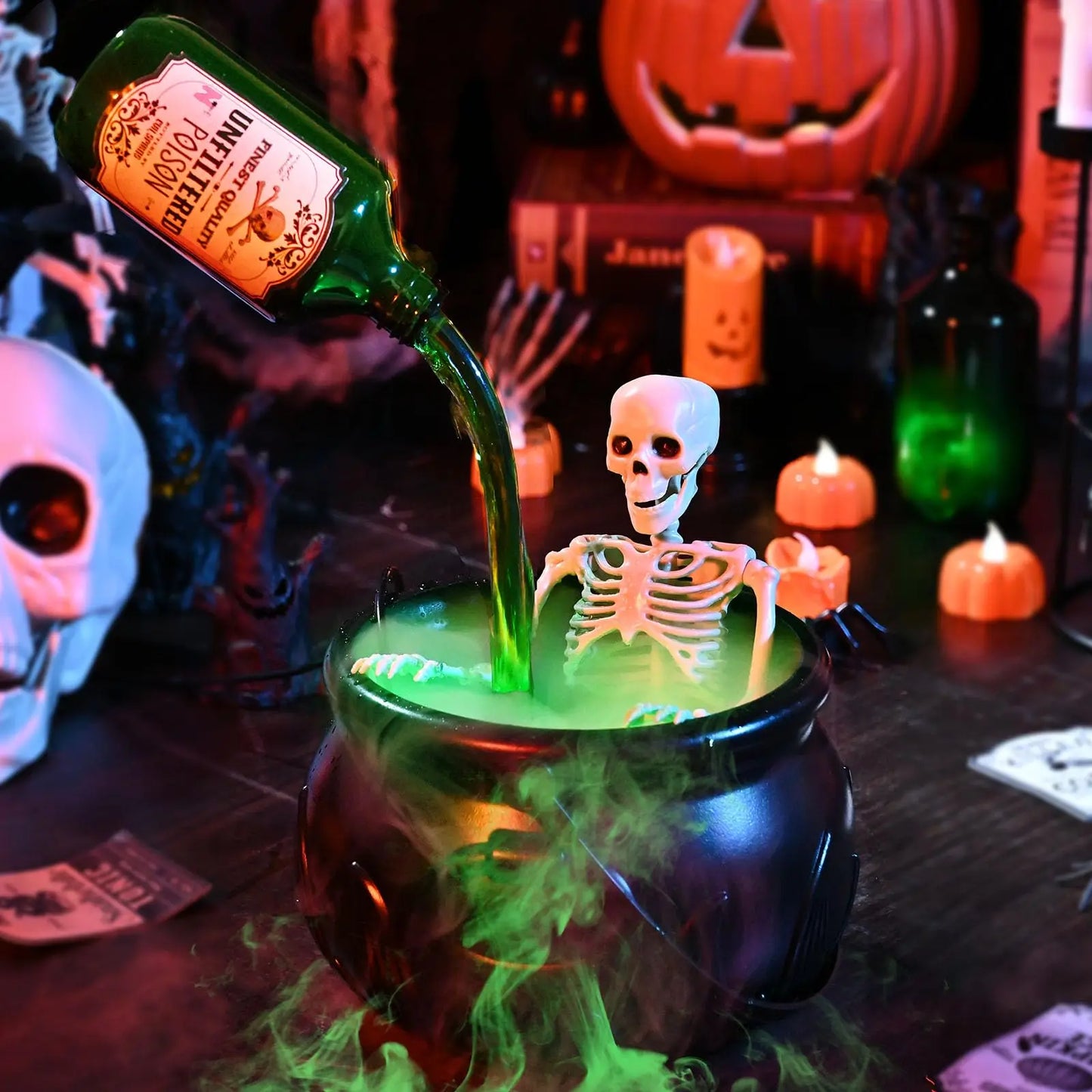 Cauldron Halloween Decorations