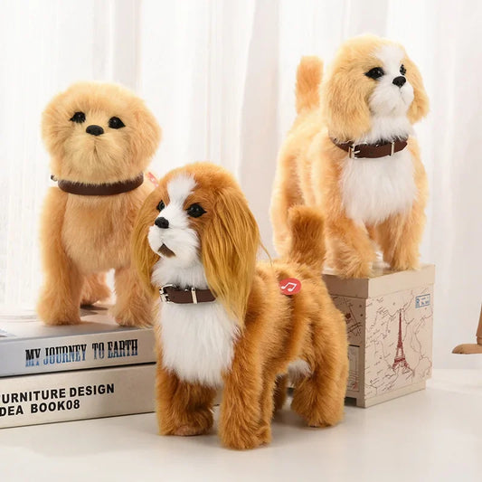 Electric Pet Dog – Voice Control & Touch-Activated Realistic Robot Plush Dog Toy
