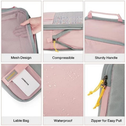 Premium Compression Packing Cubes & Travel Companion Bag