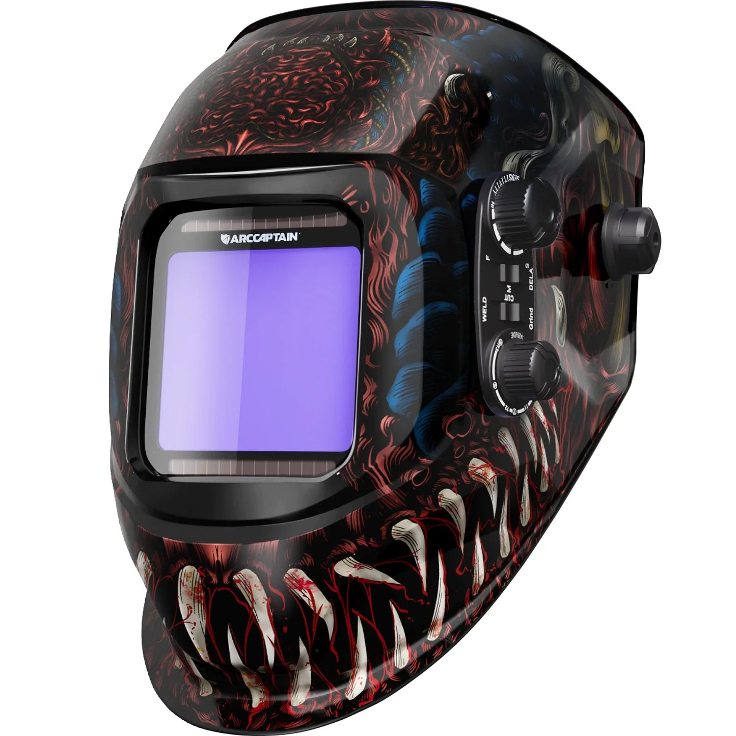Welding Helmet: Large View True Color Auto Darkening