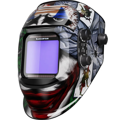 Welding Helmet: Large View True Color Auto Darkening